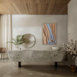 Firefly pièce d'une maison design avec mur uni 32940